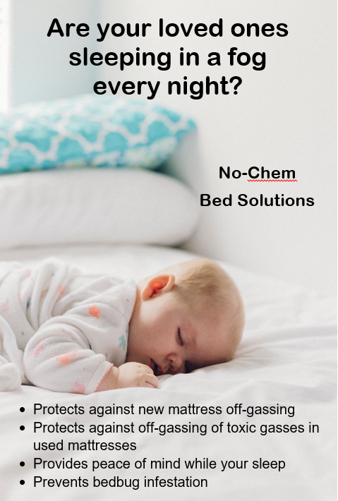 mattress off gassing prevention